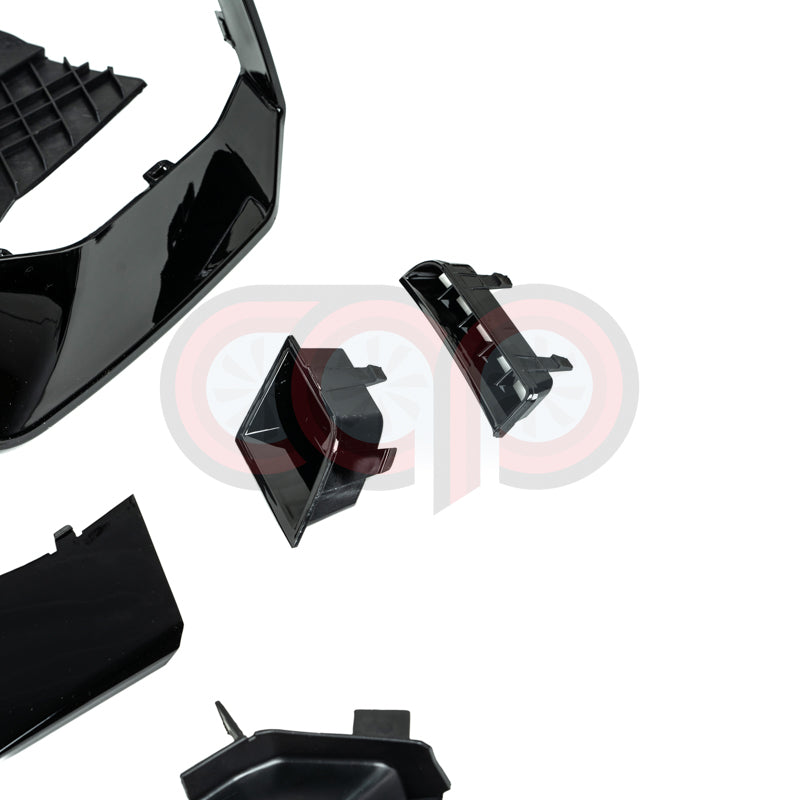 B9 Front Bumper RS5 Bumper V2 RS5 Grille Black Frame Black Mesh Both Styles Included Non-ACC | Audi B9 A5, S5 | Canadian Auto Performance