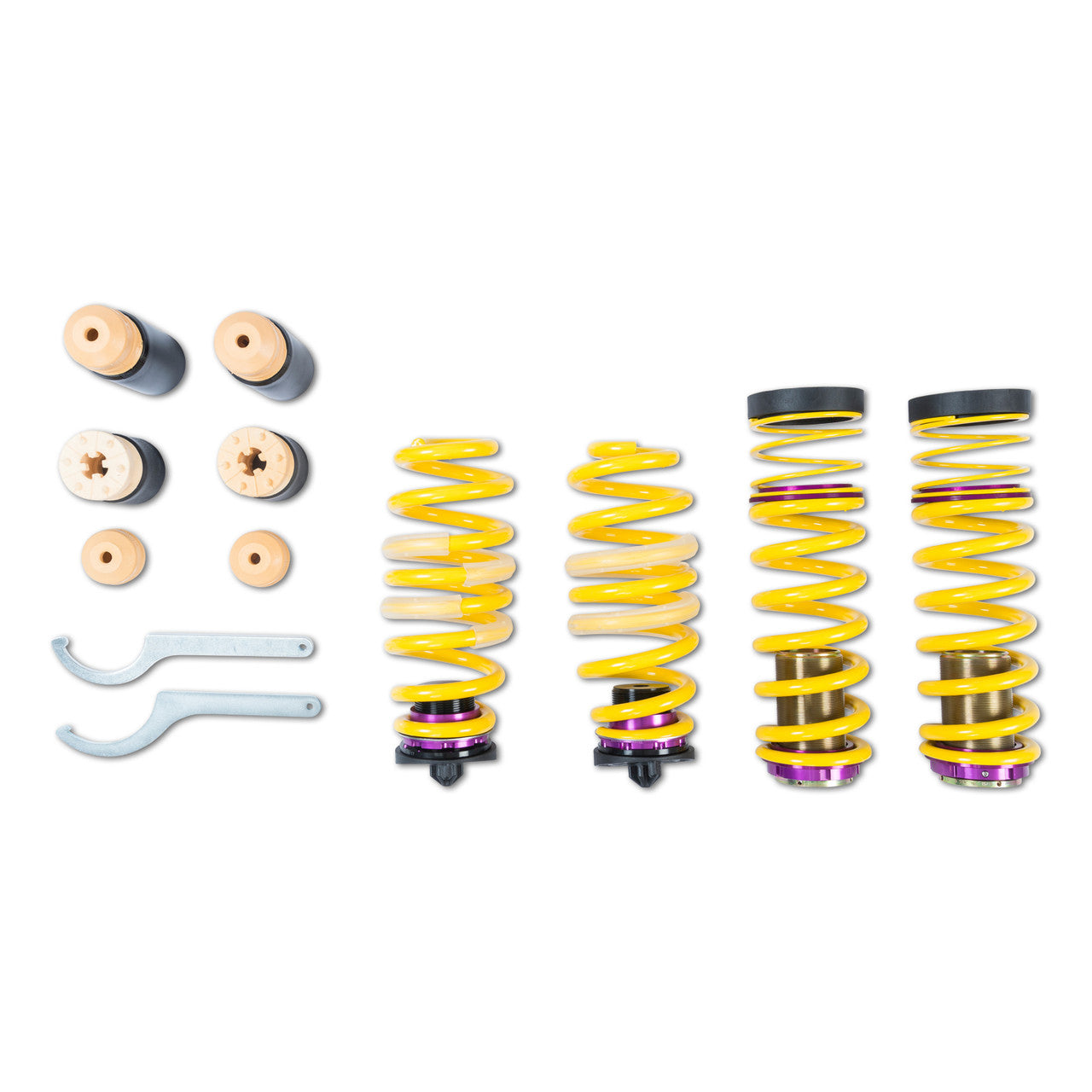 KW H.A.S. (Height Adjustable Springs) Lowering Kit for Audi B9 A4/S4 Quattro AWD w/o EDC