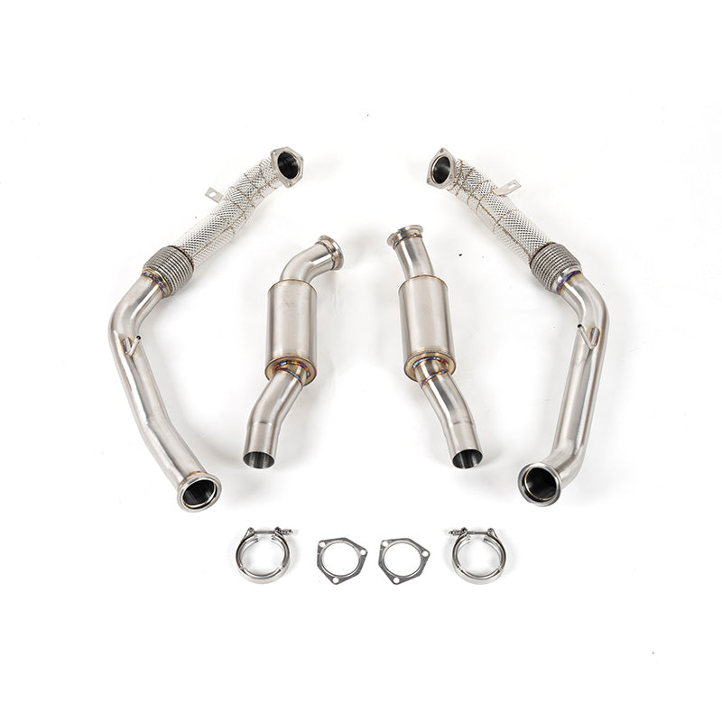 B9/B9.5 3.0T Resonated Midpipes | Audi B9/B9.5 S4, S5 | Canadian Auto Performance