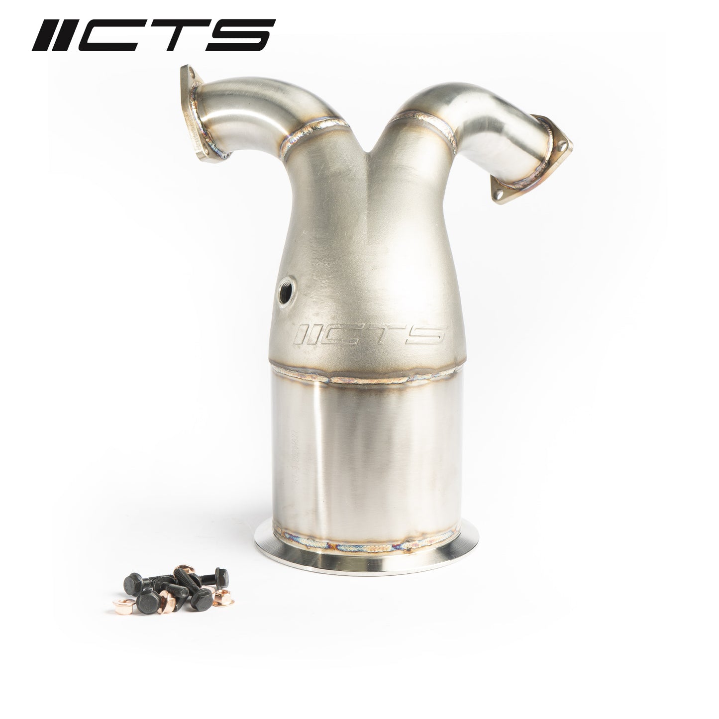 CTS Turbo Downpipe High Flow Cat for Audi B9/B9.5 S4/S5