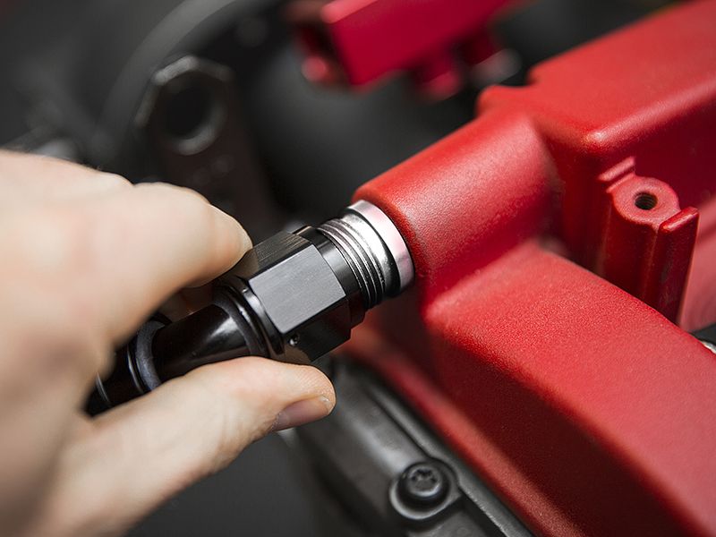10AN Block & Valve Cover Breather Adapter Kit | 1.8T 20V Engines | Integrated Engineering
