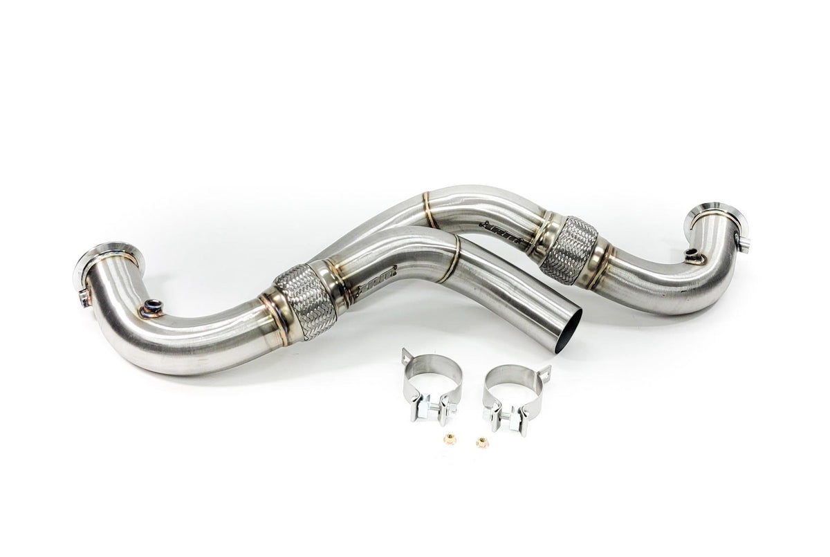 3" Catless Downpipes | BMW G30 M550i (N63R), BMW 750i/M850i/X5/X6/X7 (N63R/N63B) | ARM Motorsports