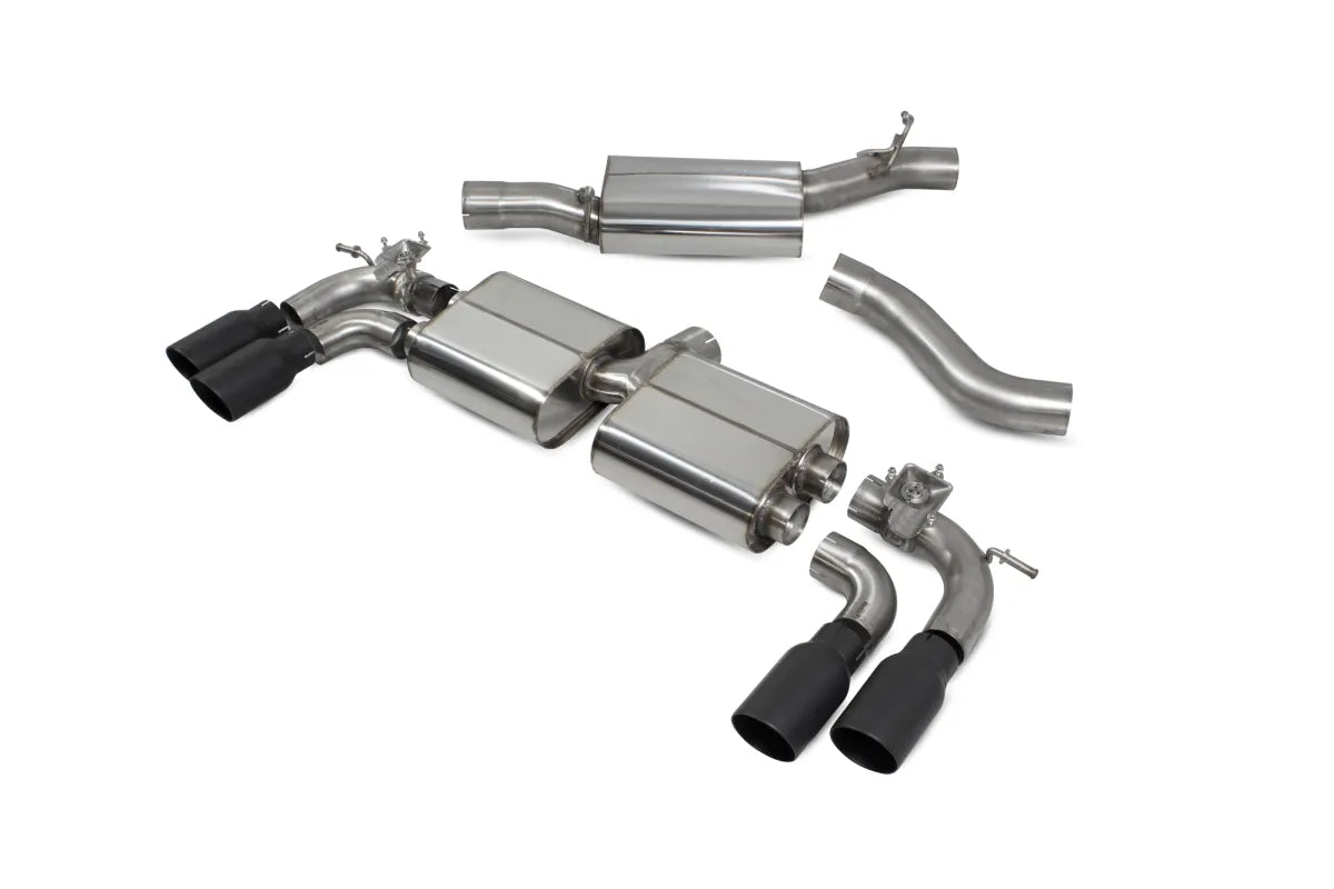 Resonated Cat-Back Valved Exhaust System | VW MK7 Golf R | Scorpion