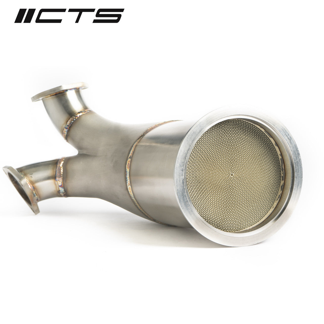 CTS Downpipe with High-Flow Cat for Audi B9/B9.5 SQ5