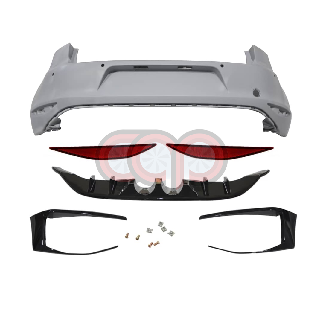 MK7 R400 Style Rear Bumper Conversion Kit | Volkswagen MK7 Golf, Golf GTI, Golf R | Canadian Auto Performance