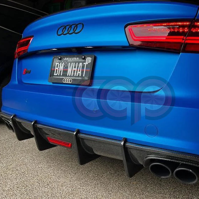 C7 Carbon Fiber Rear Diffuser | Audi C7 A6 S-Line, S6 | Canadian Auto Performance
