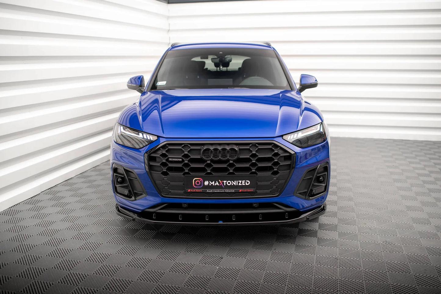 Maxton Designs Front Lip Splitter V.2 for Audi B9.5 SQ5/Q5 S-Line