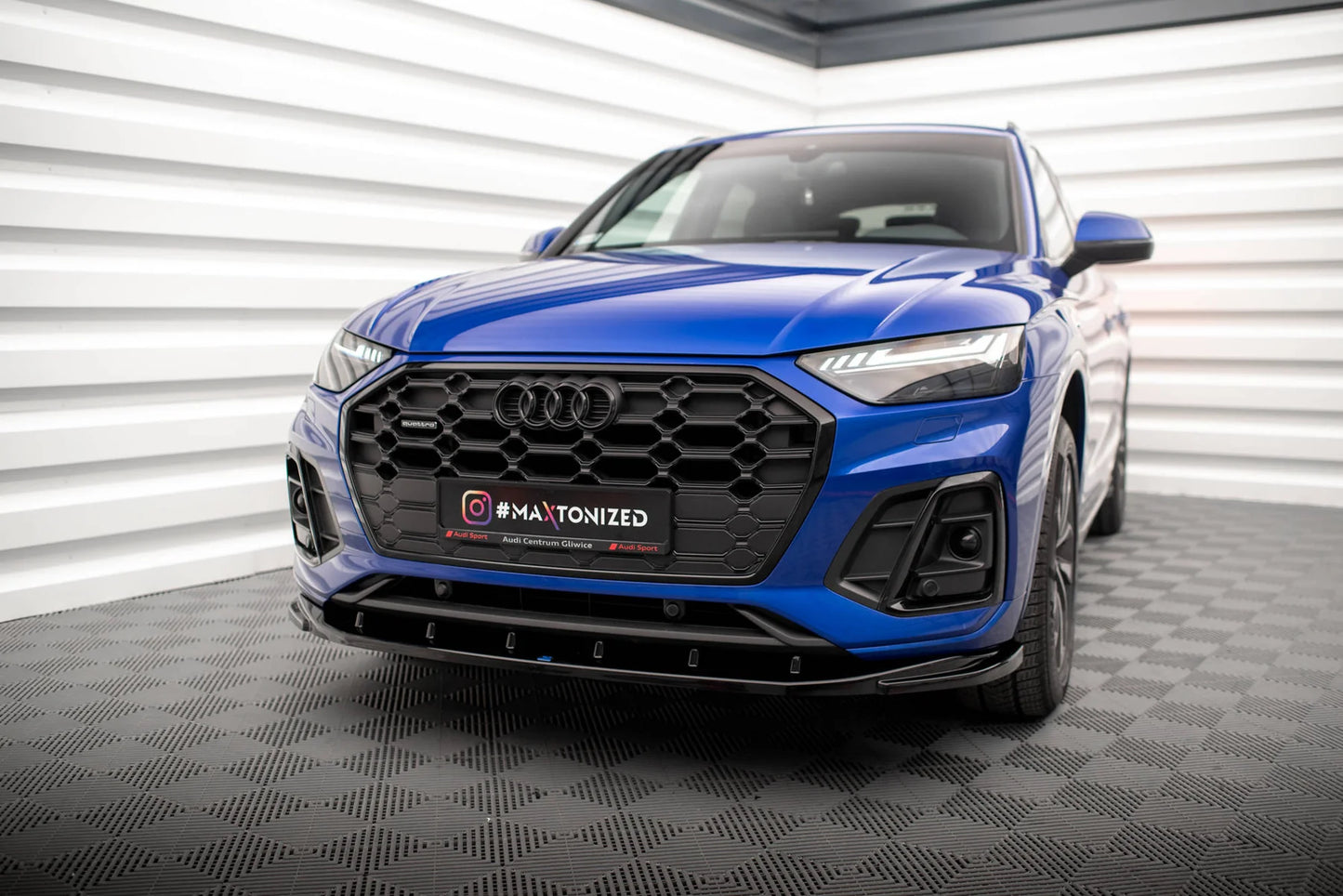 Maxton Designs Front Lip Splitter V.2 for Audi B9.5 SQ5/Q5 S-Line