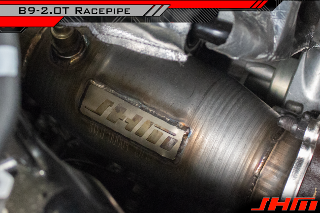 JHM 3" Cat-Pipe (HFC) for Audi B9 A4-A5-Allroad 2.0T