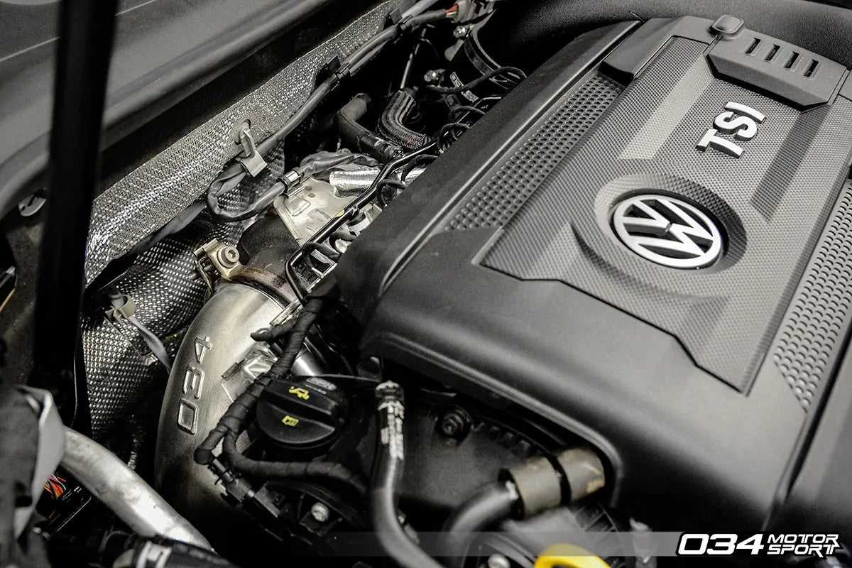 034Motorsport Stainless Steel Racing Downpipe For Audi 8V A3/S3 Quattro / Volkswagen MK7 Golf R