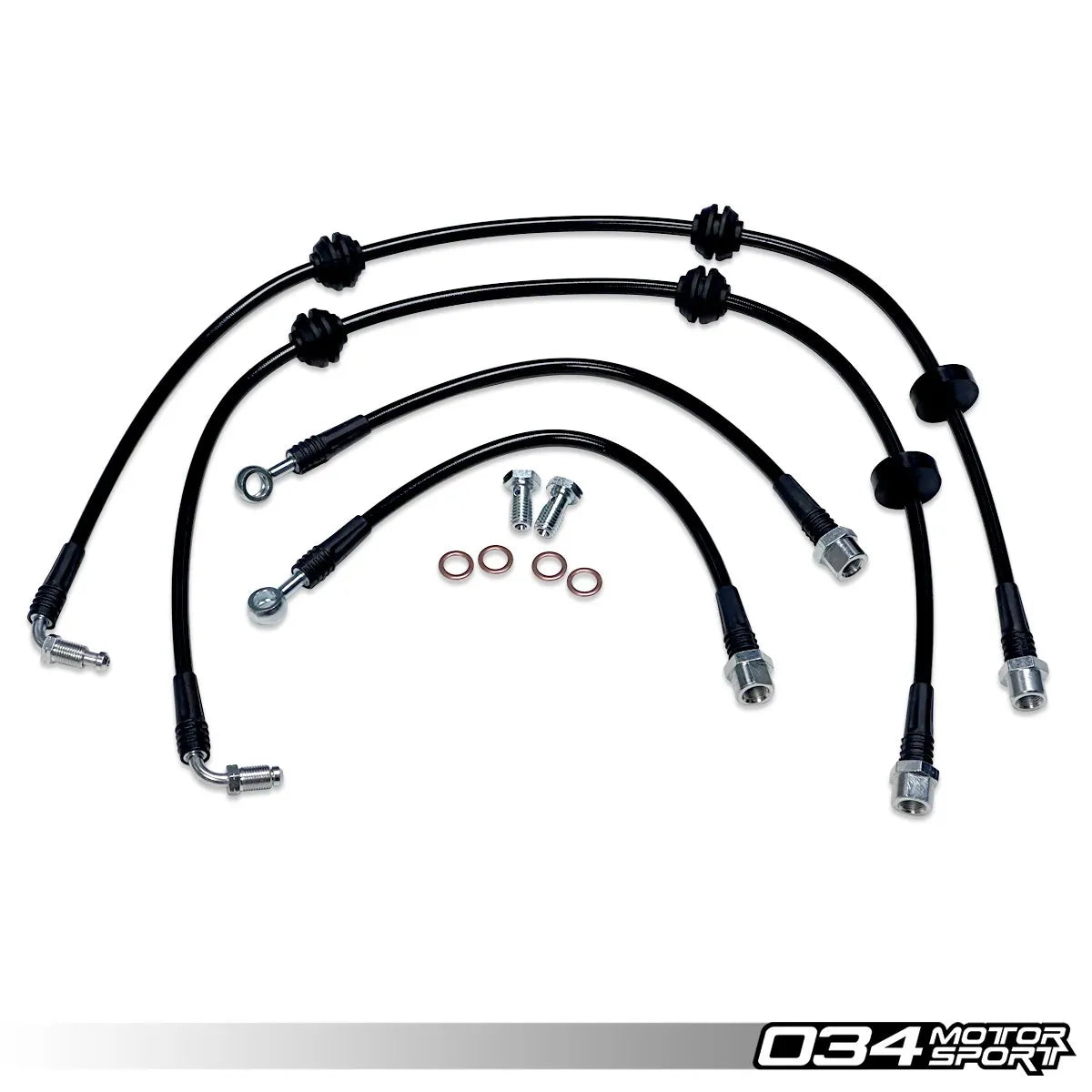Stainless Steel Braided Brake Line Kit for B9/B9.5 Audi A4/S4, A5/S5/RS5, Q5/SQ5