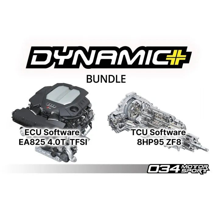 034Motorsport C8 Audi RS6 & RS7 EA825 4.0T Dynamic+ Performance ECU & 8HP95 ZF8 Transmission Tuning Bundle