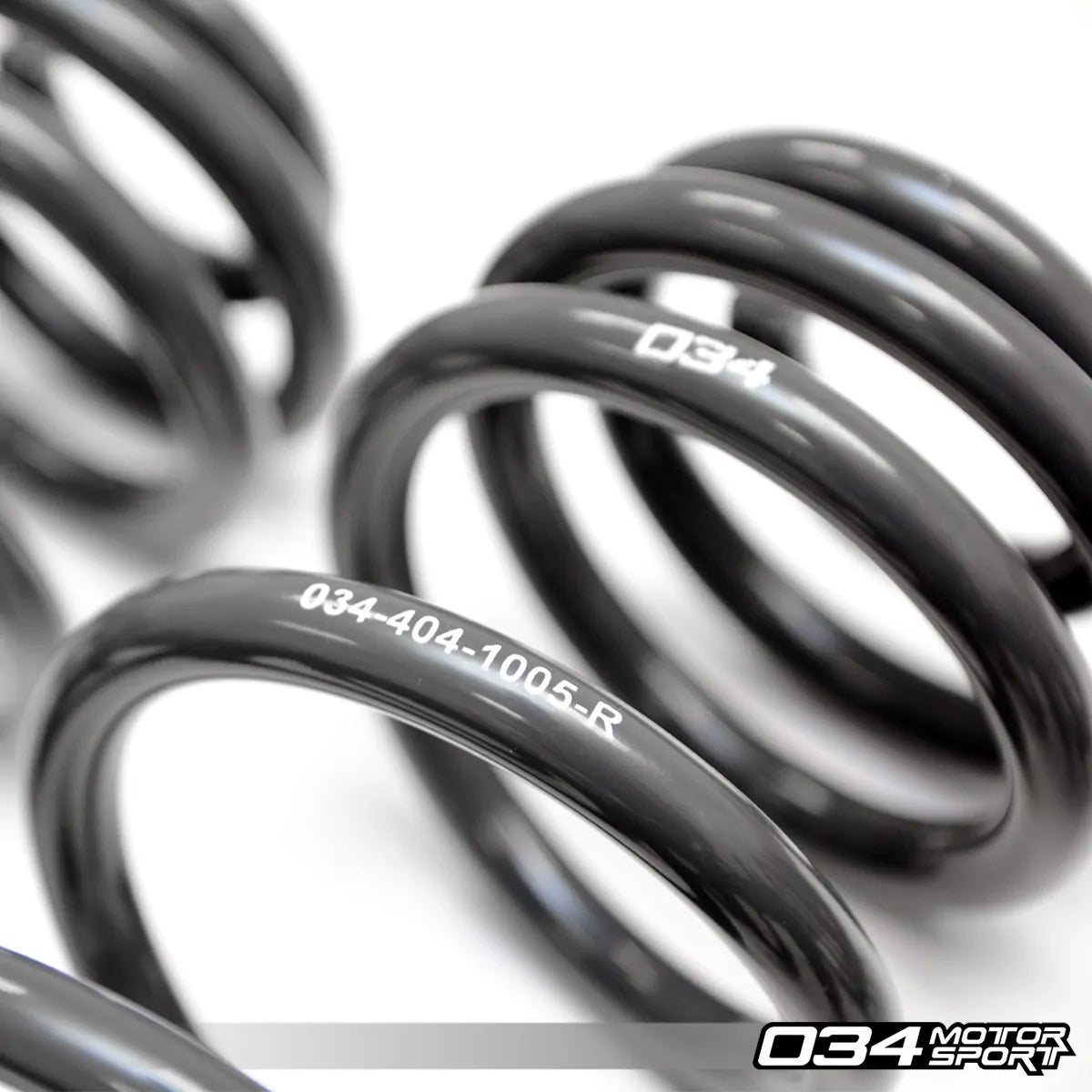 034Motorsport Dynamic+ Lowering Springs for B9 Audi S4/S5