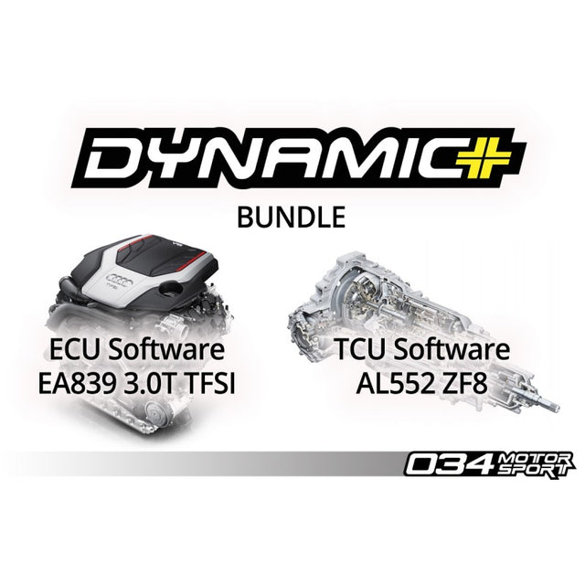 B9/B9.5 Audi S4/S5/SQ5, 4M.5 Q7/Q8 EA839 3.0T Dynamic+ Performance ECU & AL552 ZF8 Transmission Tuning Bundle  Stage 1 / Stage 2