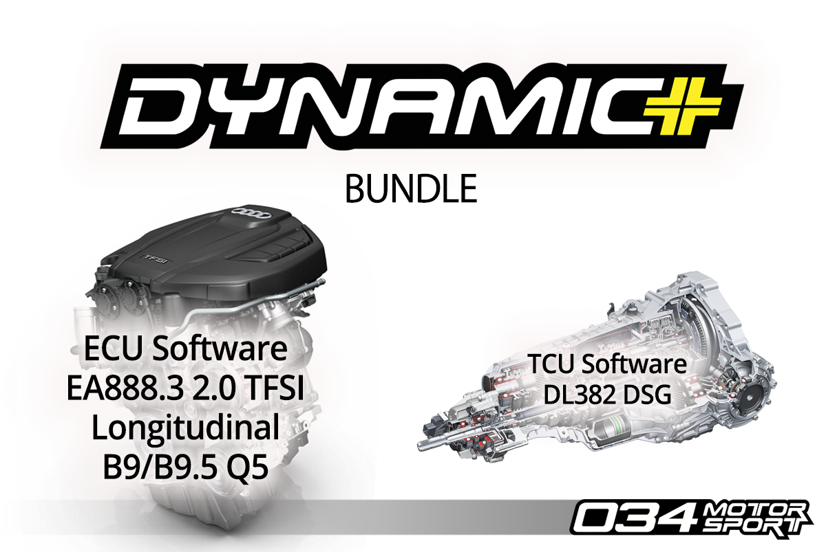 034Motorsport B9/B9.5 Audi Q5 EA888.3 2.0T Dynamic+ ECU & DL382 DSG Tuning Bundle