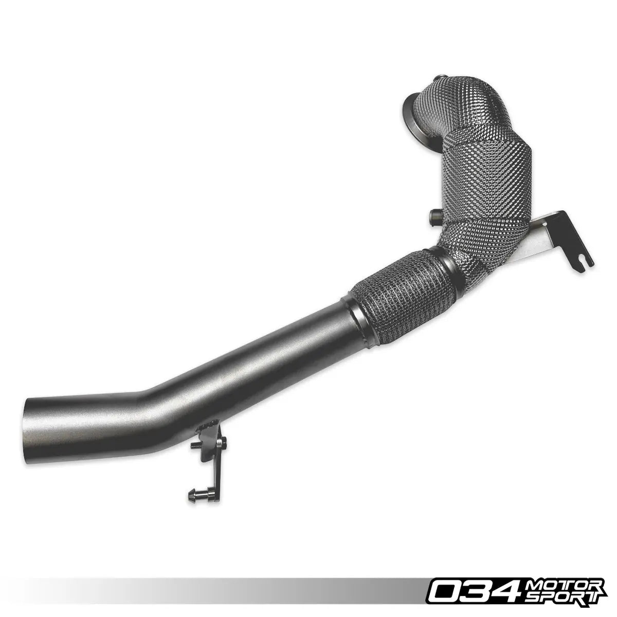 034Motorsport Stainless Steel Racing Downpipe - Mk8 Golf R & Audi 8Y S3