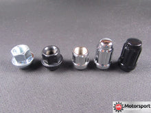 Motorsport Hardware 90mm Black Race Stud Kit M14x1.5