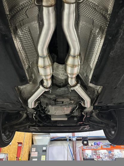 B8/B8.5/C7/C7.5/8R/8R.5 3.0T Resonated Downpipes Version 2 V2 | Audi B8/B8.5/C7/C7.5/8R/8R.5 S4, S5, A6, A7, Q5, SQ5 | Canadian Auto Performance
