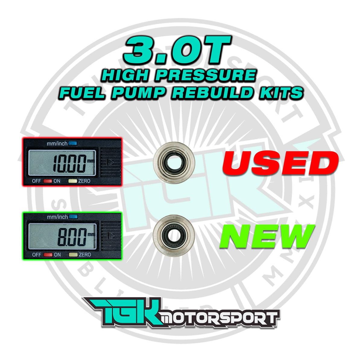 HPFP Rebuild Kit | Audi - 3.0T / 2.0T (2009-2017) | TGK Motorsport