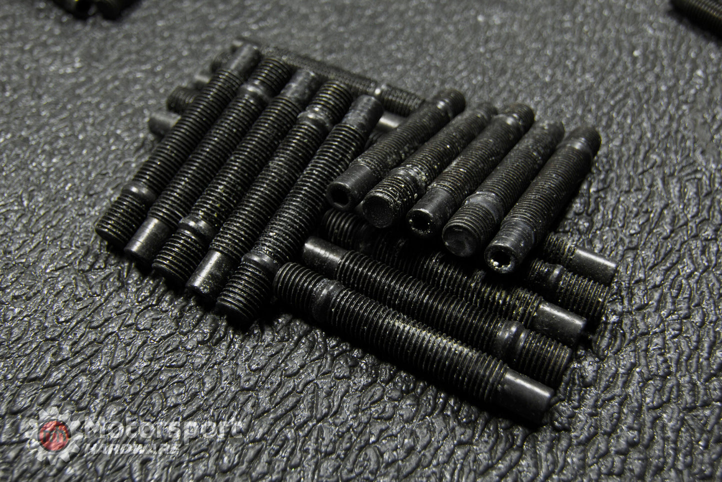 78mm Black Race Stud Kit 12x1.5 - 5-Lug