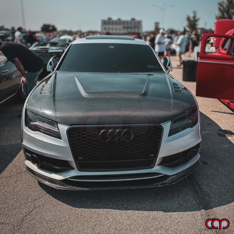 C7 Carbon Fiber Front Lip | Audi C7 A7 S-Line, S7 | Canadian Auto Performance
