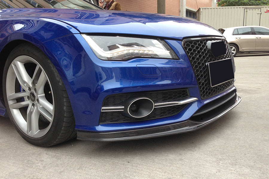 C7 Carbon Fiber Front Lip | Audi C7 A7 S-Line, S7 | Canadian Auto Performance