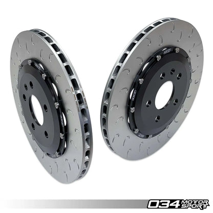 2-Piece Floating Rear Brake Rotor Upgrade Kit for Audi B9/B9.5 S4/S5/SQ5