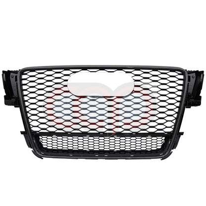 B8 RS5 Honeycomb Grille RS5 Real Carbon Fiber Quattro Real Carbon Fiber Frame Black Mesh Real Carbon Fiber Lower Frame | Audi B8 A5 Non S-Line, A5 S-Line, S5 | Canadian Auto Performance