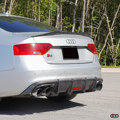 B8/B8.5 Dry Carbon Fiber Spoiler V2 | Audi B8/B8.5 S5 Coupe | Canadian Auto Performance