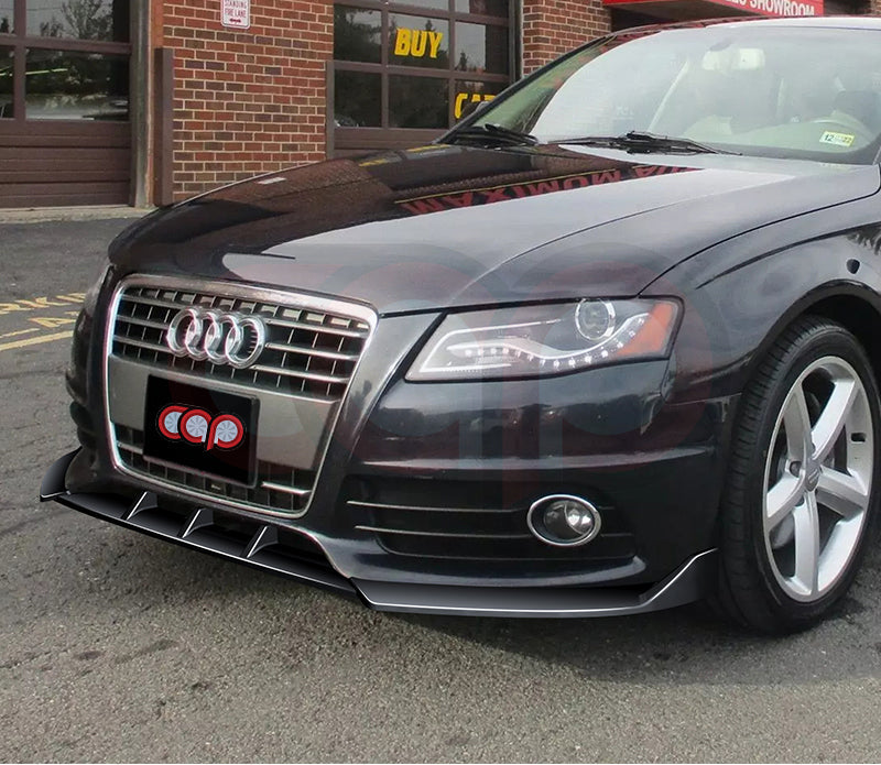 B8 Gloss Black Front Lip | Audi B8 A4 Non S-Line | Canadian Auto Performance