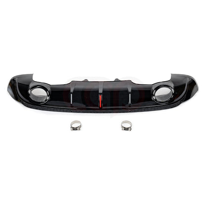 B8/B8.5 Gloss Black RS Style Rear Diffuser | Audi B8/B8.5 Q5 Non S-Line | Canadian Auto Performance