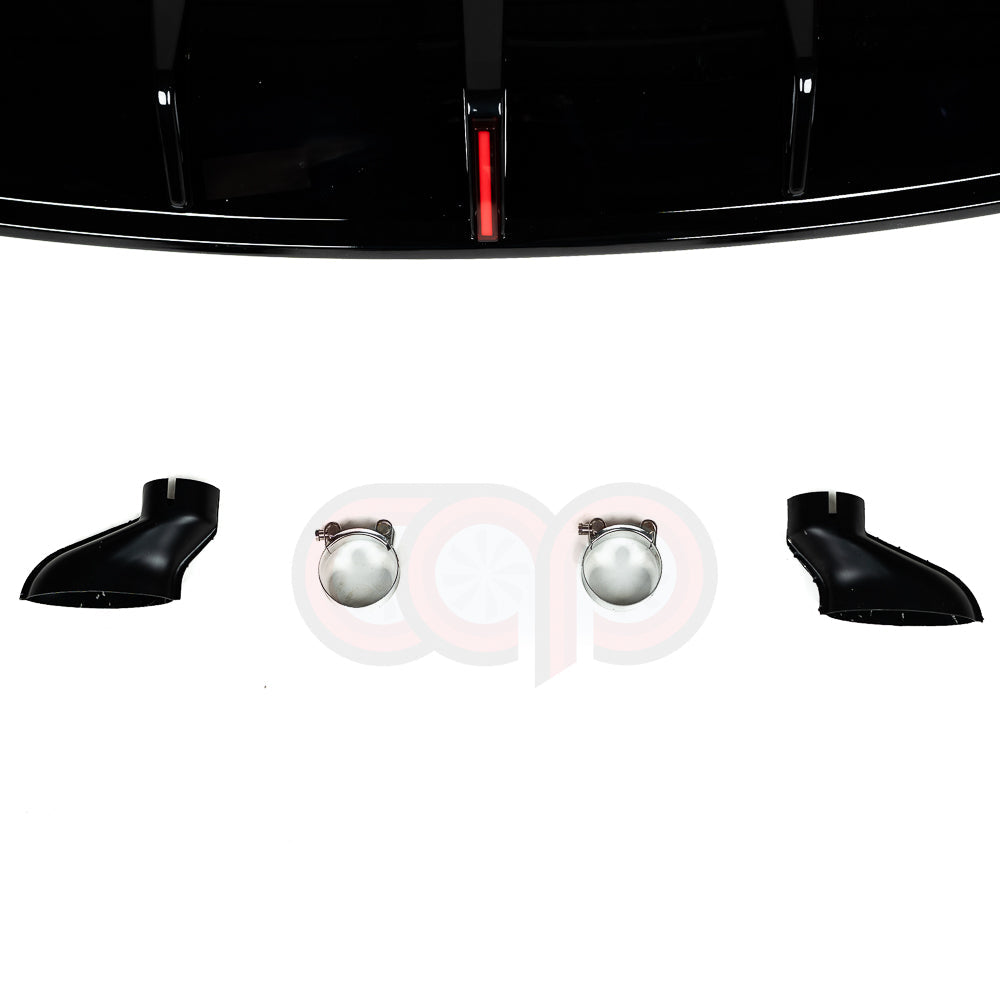 B8/B8.5 Gloss Black RS Style Rear Diffuser | Audi B8/B8.5 Q5 Non S-Line | Canadian Auto Performance