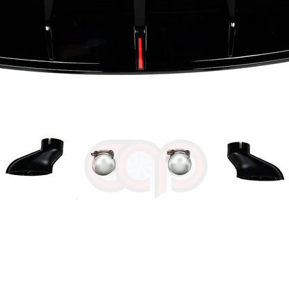 B8/B8.5 Gloss Black RS Style Rear Diffuser | Audi B8/B8.5 Q5 Non S-Line | Canadian Auto Performance