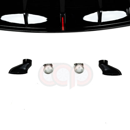 B8/B8.5 Gloss Black RS Style Rear Diffuser | Audi B8/B8.5 Q5 Non S-Line | Canadian Auto Performance