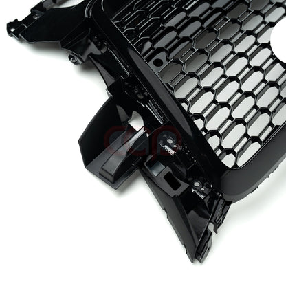 B8/8R RSQ5 Honeycomb Grille Quattro Black Frame Black Honeycomb Mesh | Audi B8/8R Q5 | Canadian Auto Performance