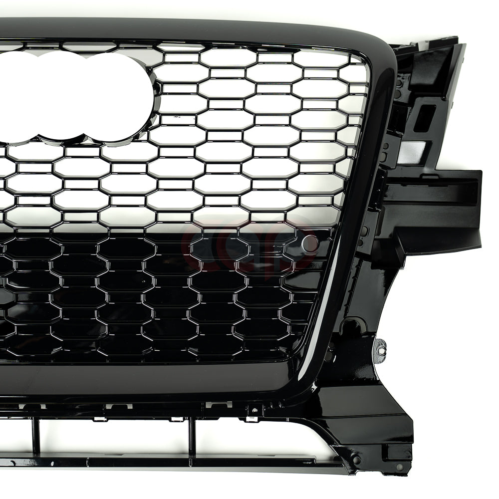 B8/8R RSQ5 Honeycomb Grille Quattro Black Frame Black Honeycomb Mesh | Audi B8/8R Q5 | Canadian Auto Performance
