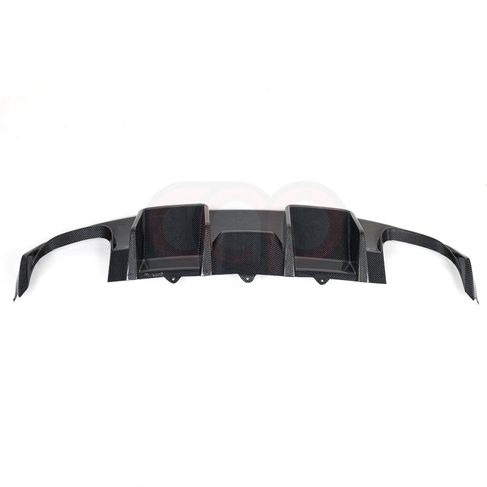 B8 Carbon Fiber Diffuser Without LED Brake Light V1 Without LED Brake Light | Audi B8 A4 S-Line, S4 | Canadian Auto Performance