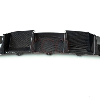 B8 Carbon Fiber Diffuser Without LED Brake Light V1 Without LED Brake Light | Audi B8 A4 S-Line, S4 | Canadian Auto Performance