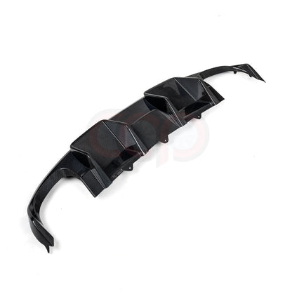 B8 Carbon Fiber Diffuser Without LED Brake Light V1 Without LED Brake Light | Audi B8 A4 S-Line, S4 | Canadian Auto Performance