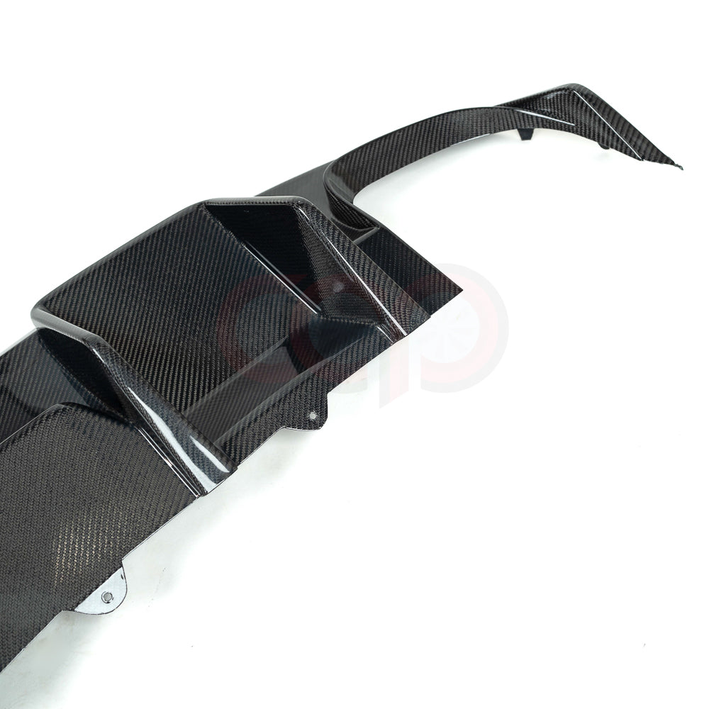 B8 Carbon Fiber Diffuser Without LED Brake Light V1 Without LED Brake Light | Audi B8 A4 S-Line, S4 | Canadian Auto Performance