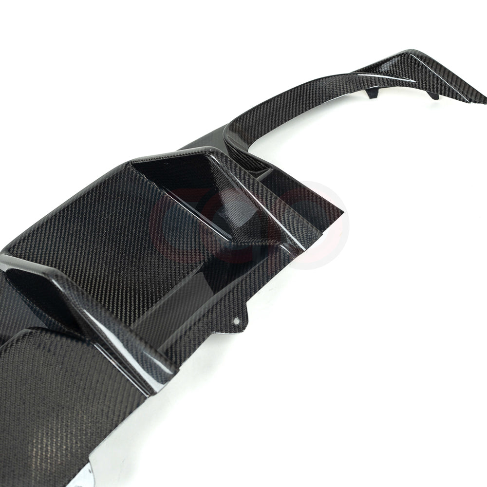 B8 Carbon Fiber Diffuser Without LED Brake Light V1 Without LED Brake Light | Audi B8 A4 S-Line, S4 | Canadian Auto Performance