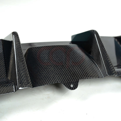 B8 Carbon Fiber Diffuser Without LED Brake Light V1 Without LED Brake Light | Audi B8 A4 S-Line, S4 | Canadian Auto Performance