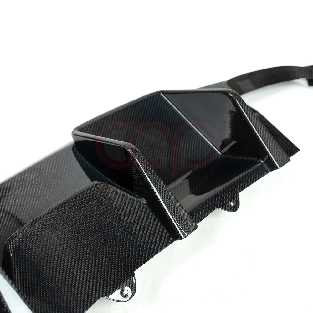 B8 Carbon Fiber Diffuser Without LED Brake Light V1 Without LED Brake Light | Audi B8 A4 S-Line, S4 | Canadian Auto Performance