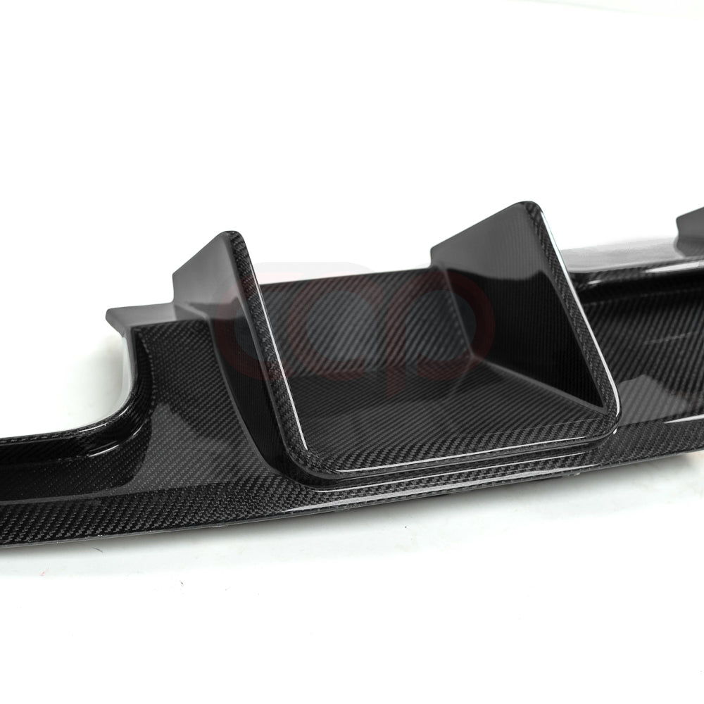 B8 Carbon Fiber Diffuser Without LED Brake Light V1 Without LED Brake Light | Audi B8 A4 S-Line, S4 | Canadian Auto Performance