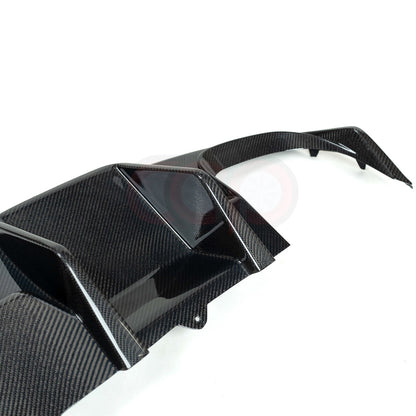 B8 Carbon Fiber Diffuser Without LED Brake Light V1 Without LED Brake Light | Audi B8 A4 S-Line, S4 | Canadian Auto Performance