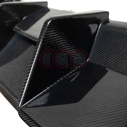 B8 Carbon Fiber Diffuser Without LED Brake Light V1 Without LED Brake Light | Audi B8 A4 S-Line, S4 | Canadian Auto Performance