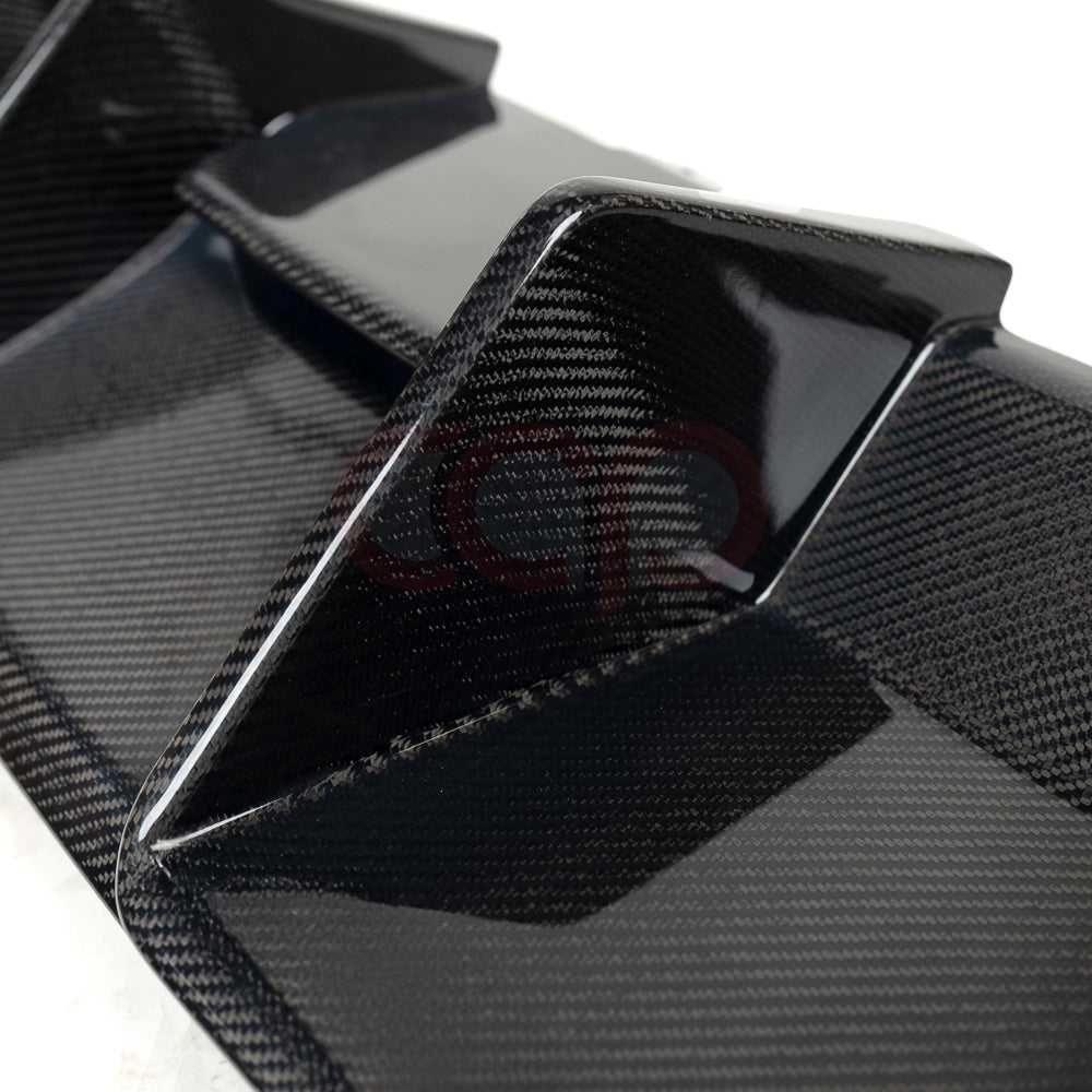 B8 Carbon Fiber Diffuser Without LED Brake Light V1 Without LED Brake Light | Audi B8 A4 S-Line, S4 | Canadian Auto Performance