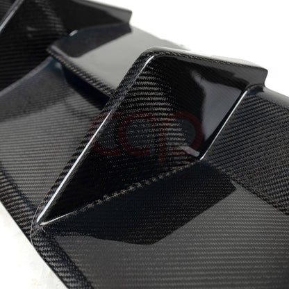 B8 Carbon Fiber Diffuser Without LED Brake Light V1 Without LED Brake Light | Audi B8 A4 S-Line, S4 | Canadian Auto Performance