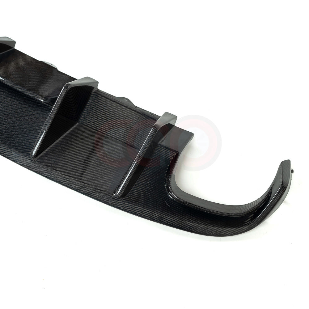 B8 Carbon Fiber Diffuser Without LED Brake Light V1 Without LED Brake Light | Audi B8 A4 S-Line, S4 | Canadian Auto Performance