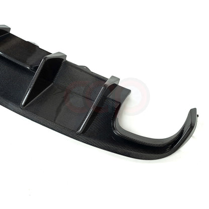 B8 Carbon Fiber Diffuser Without LED Brake Light V1 Without LED Brake Light | Audi B8 A4 S-Line, S4 | Canadian Auto Performance